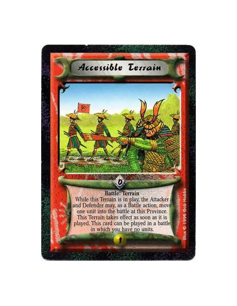 Accessible Terrain  - The Attacker and Defender each have the ability, "Battle: Any number of times per turn, target your unbowe