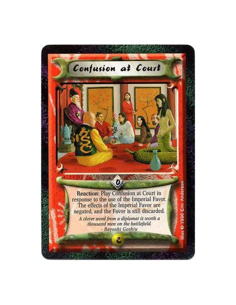 Confusion at Court  - PoliticalReaction: Before an action resolves, if discarding the Imperial Favor is one of its base costs: N