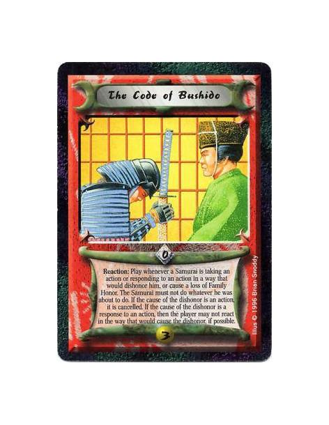 The Code of Bushido  - Reaction: Before the resolution of an action that targeted or was performed by a Samurai: If one of the a