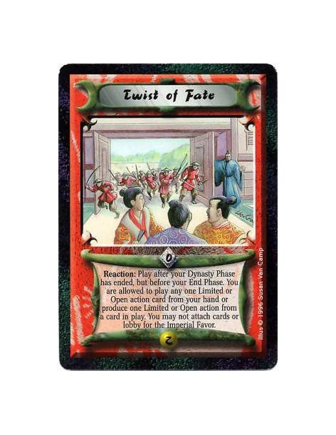 Twist of Fate  - Reaction: Before your Dynasty Phase ends: Take an additional Limited or Open action.