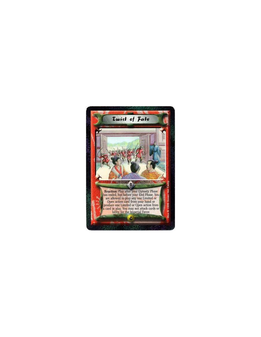 Twist of Fate  - Reaction: Before your Dynasty Phase ends: Take an additional Limited or Open action.