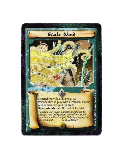 Plague Zombies  - Shadowlands • Nonhuman • Zombie • Plague • Undead  After this card enters play: Lose 4 Honor  After your Event