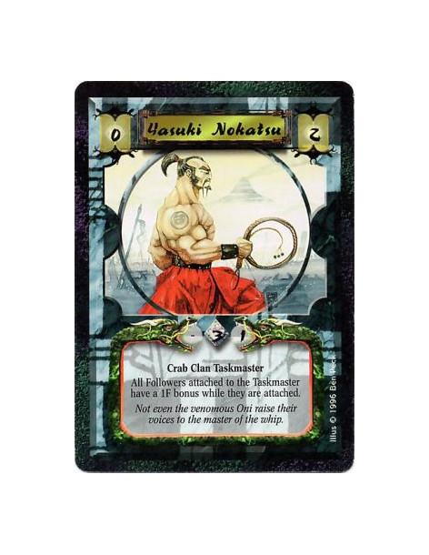 Yasuki Nokatsu  - Crab Clan • TaskmasterNokatsu's Followers each have +1F.