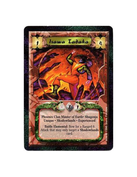 Isawa Tadaka Exp  - Phoenix Clan • Shadowlands • Elemental Master • Earth • Shugenja • Experienced • UniqueBattle: Any number of