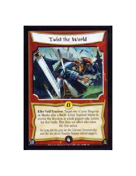 Twist the World  - Kiho Void Reaction: Target one of your Shugenja or Monks after a Battle Action Segment begins to reverse the 