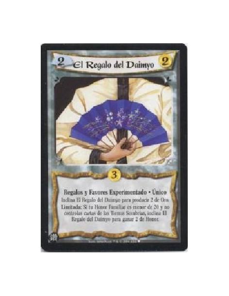 The Daimyo's Gift Exp (Spanish)  - Experienced Gifts and Favors · Unique   Bow the Daimyo's Gift to produce 2 Gold.   Limited: I