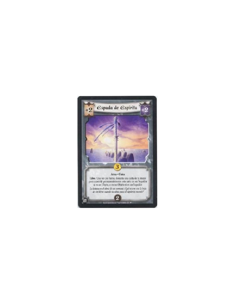 Sword of Spirit  - Weapon · Unique   Open: Once per turn, discard a card from your hand   to permanently change this card into a