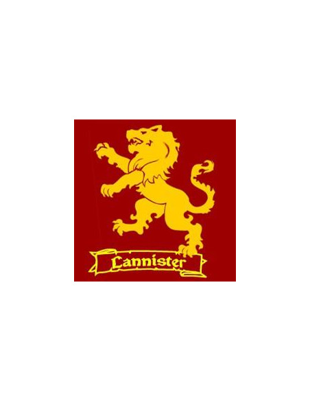 Chapa Cuadrada Lannister  - 