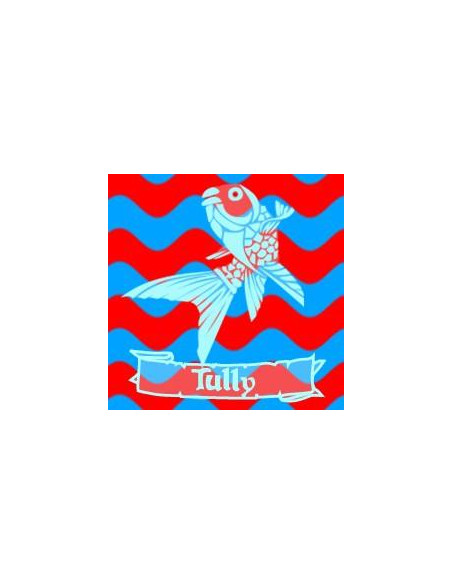 Chapa Cuadrada Tully  - Versión Tully y Tully pez negro