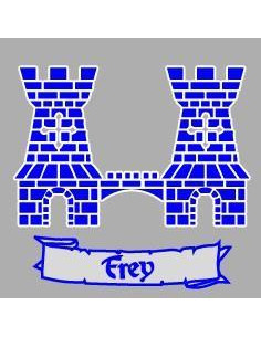 Chapa Cuadrada Frey  - 