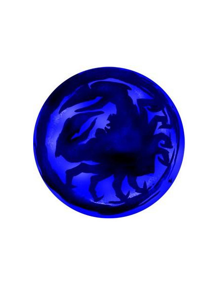 Crab Clan Badge v2  - Chapa con el mon del Clan en Azul