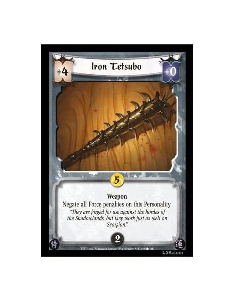 Iron Tetsubo  - Weapon. Negate all Force penalties on this Personality
