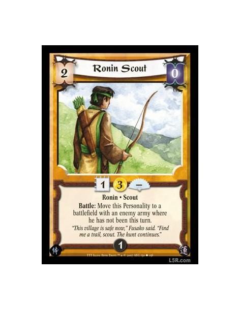 Ronin Scout  - Ronin · Scout. Battle: Move this Personality to a battlefield with an enemy army where he has not been this turn.
