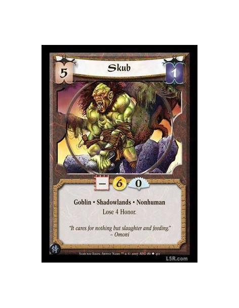 Skub FOIL  - Goblin · Shadowlands · Nonhuman · Lose 4 Honor