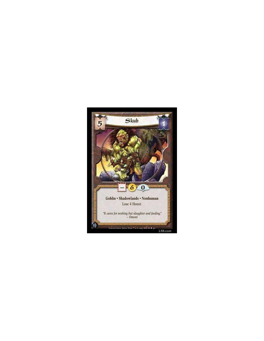 Skub FOIL  - Goblin · Shadowlands · Nonhuman · Lose 4 Honor