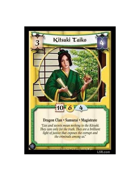 Kitsuki Taiko FOIL  - Dragon Clan · Samurai · Magistrate