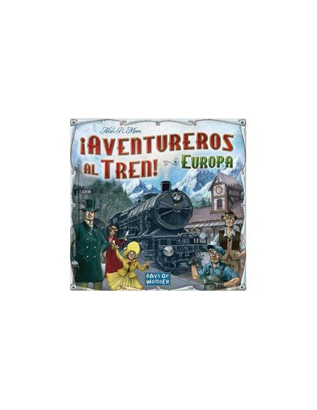 ¡Aventureros al Tren! Europa  - ¡Aventureros al Tren! Europa te invita a una nueva aventura en tren a lo largo y ancho de la Eur