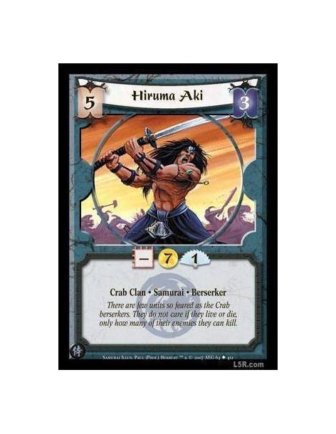 Hiruma Aki  - Crab Clan · Samurai · Berserker