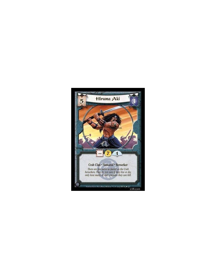 Hiruma Aki  - Crab Clan · Samurai · Berserker