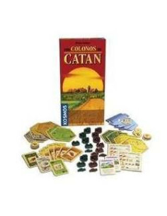 Catan: Expansión 5-6 Jugadores  - Descripción detallada del juego: Permite que agregues hasta dos jugadores más a los Colonos de