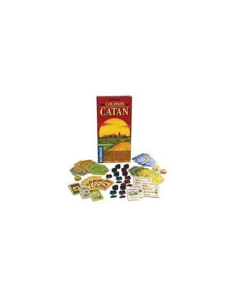 Catan: Expansión 5-6 Jugadores  - Descripción detallada del juego: Permite que agregues hasta dos jugadores más a los Colonos de