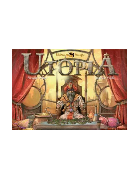 Utopía Juego de Mesa  - “Aunque durante milenios nuestra hermosa Utopia ha brillado como un faro de esplendor que podía divisars