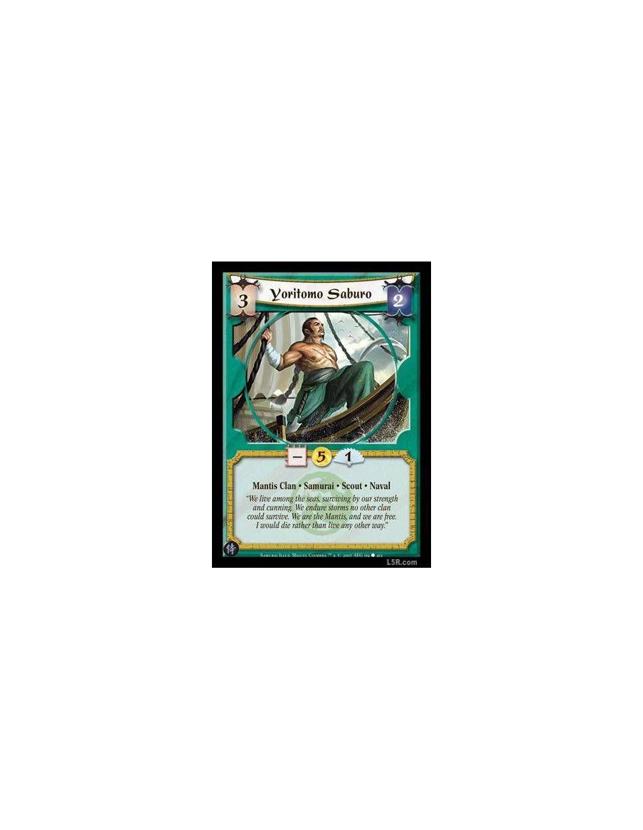 Yoritomo Saburo FOIL  - Mantis Clan · Samurai · Scout · Naval