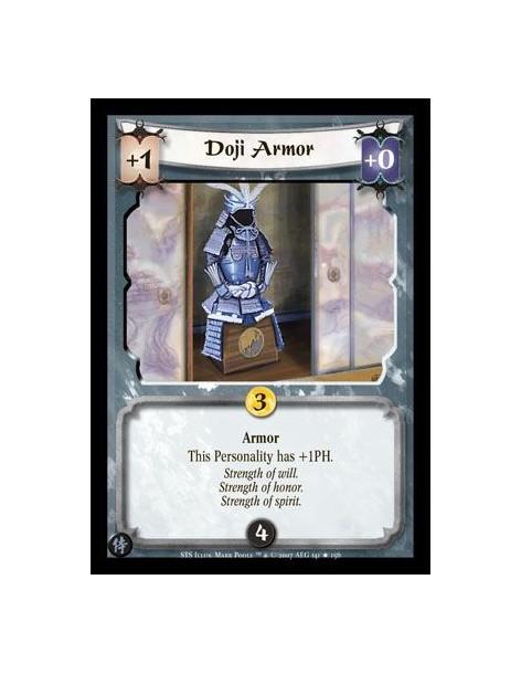Doji Armor  - Armor This Personality has +1PH