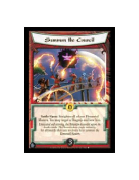 Summon the Council  - Battle/Open: Straighten all of your Elemental Masters. You may target a Shugenja and bow him.