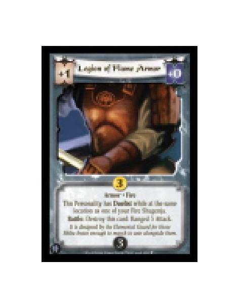 Legion of Flame Armor  - Armor • Fire  This Personality has Duelist while at the same location as one of your Fire Shugenja.  Ba